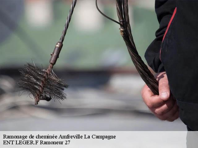 Ramonage de cheminée  amfreville-la-campagne-27370 ENT LEGER.F Ramoneur 27
