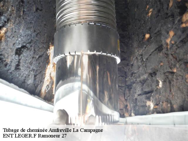 Tubage de cheminée  amfreville-la-campagne-27370 ENT LEGER.F Ramoneur 27
