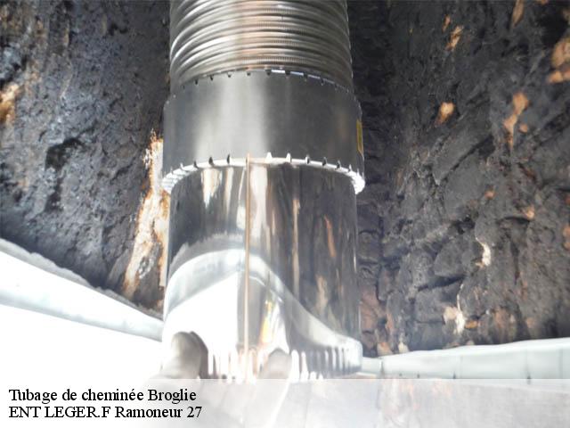 Tubage de cheminée  broglie-27270 ENT LEGER.F Ramoneur 27