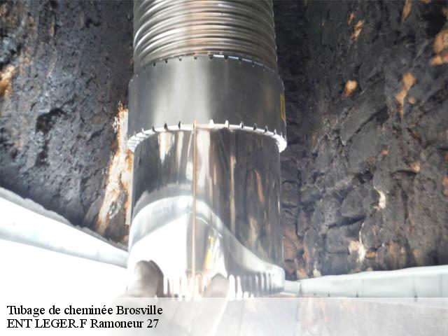 Tubage de cheminée  brosville-27930 ENT LEGER.F Ramoneur 27