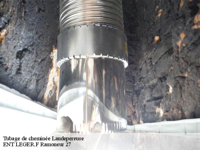 Tubage de cheminée  landepereuse-27410 ENT LEGER.F Ramoneur 27