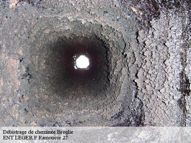 Débistrage de cheminée  broglie-27270 ENT LEGER.F Ramoneur 27