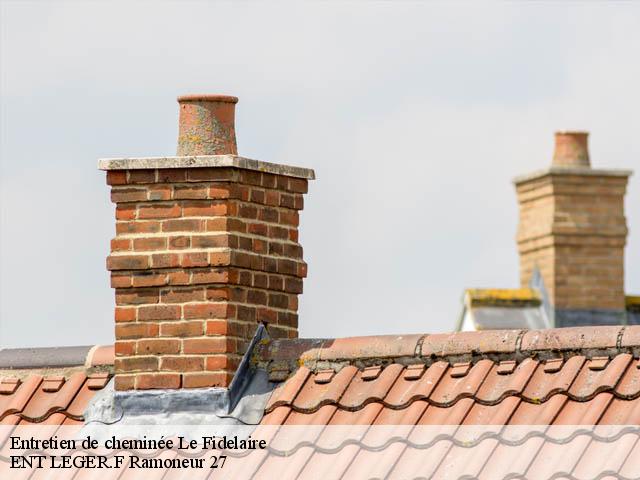Entretien de cheminée  le-fidelaire-27190 ENT LEGER.F Ramoneur 27