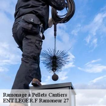 Ramonage à Pellets  cantiers-27420 ENT LEGER.F Ramoneur 27